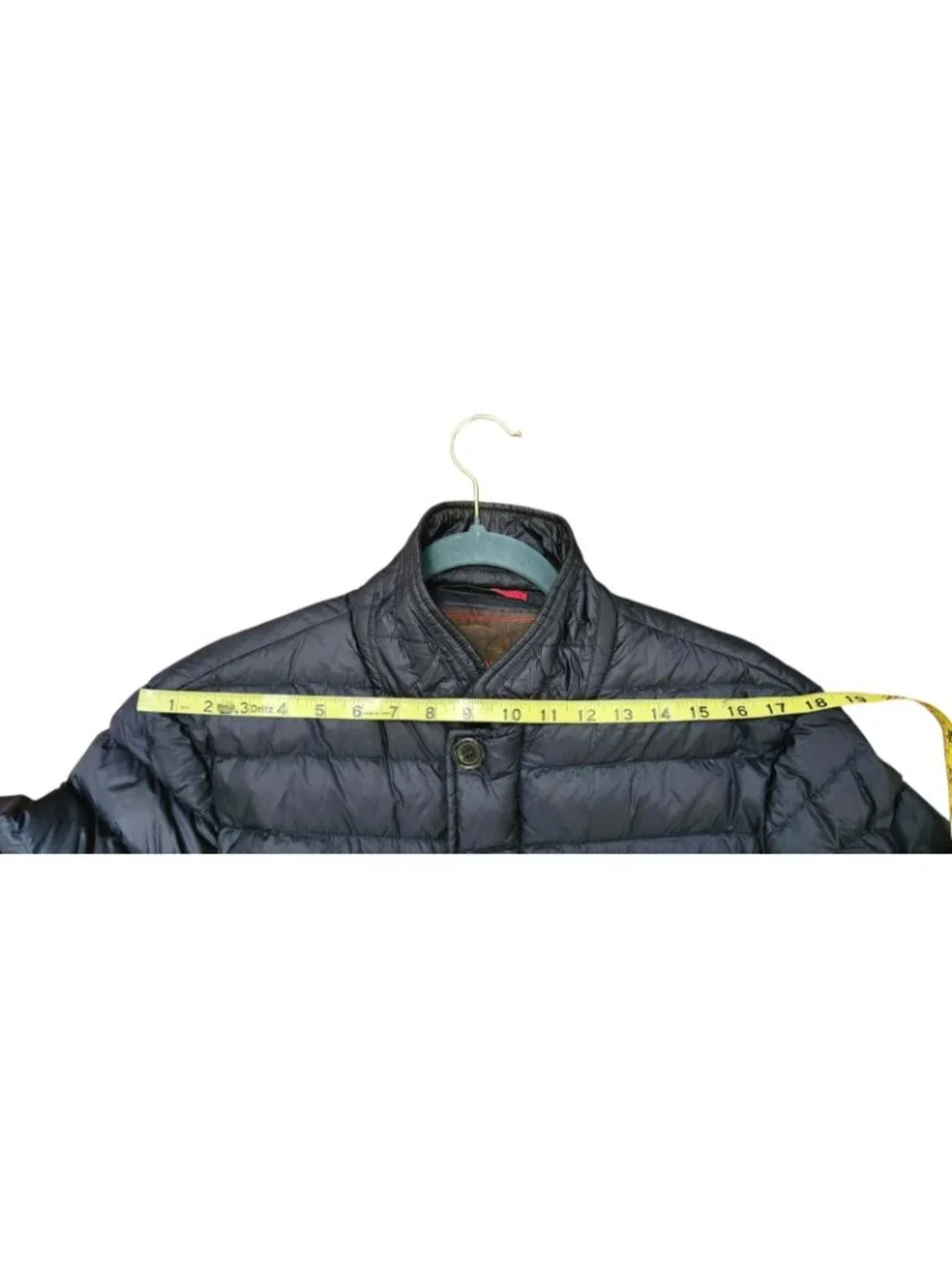 Jan Mayen Arctic Garment Men's Down Quilted Coat Jacket Navy Blue Size 50 Italy
